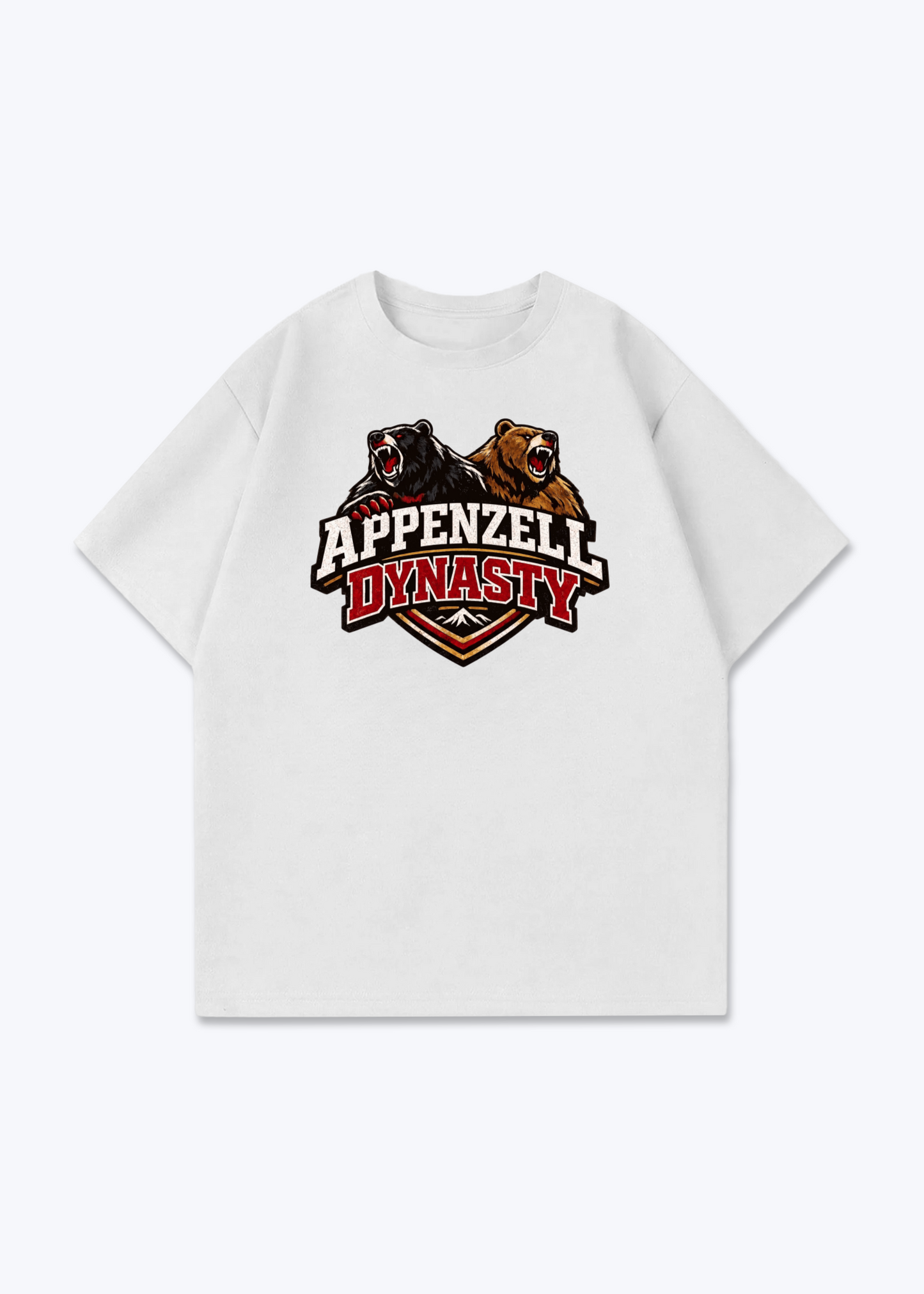 Appenzell Dynasty Tee - White Front (Designed)