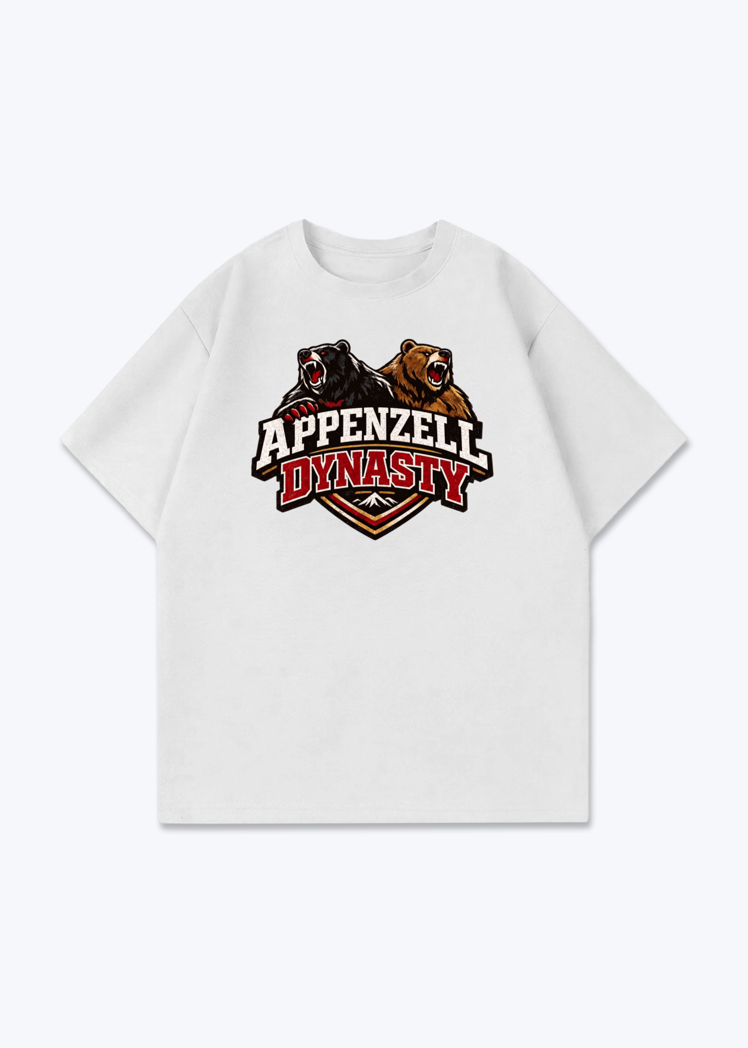 Appenzell Dynasty Tee - White Front (Designed)
