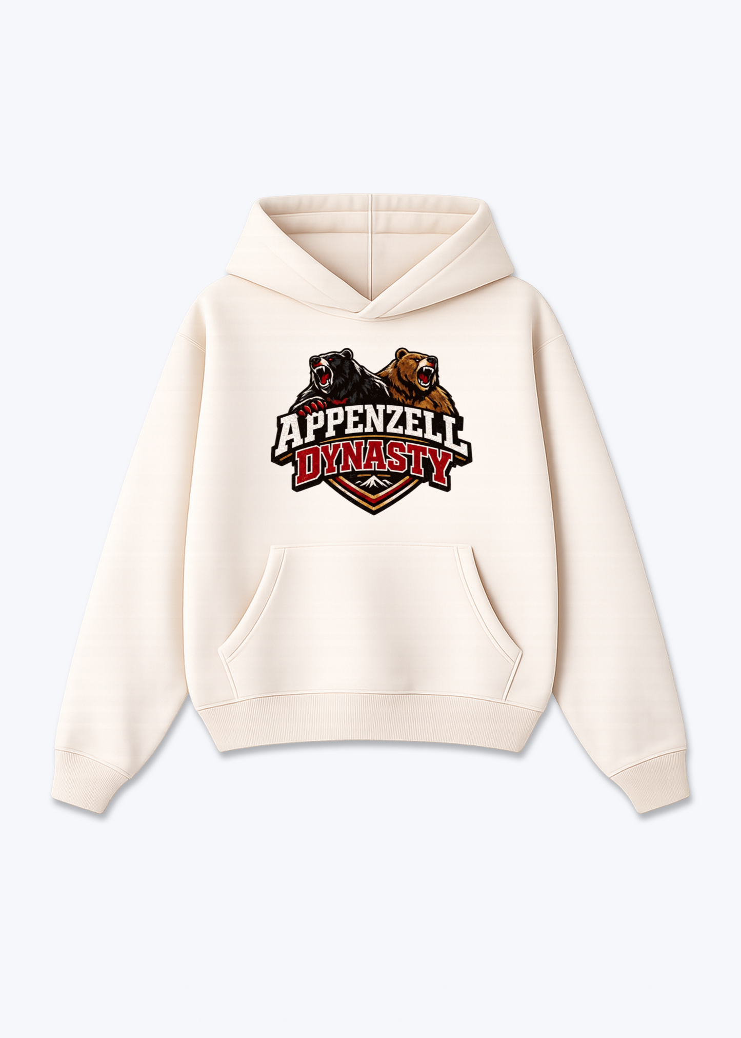 Appenzell Dynasty Tee - Beige Front (Designed)