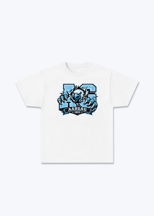 Aargau Eagle Tee - White Front (Designed)