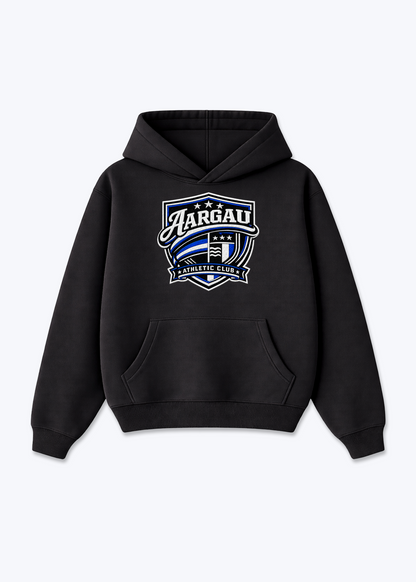 Aargau Wappen Tee - Black Front (Designed)