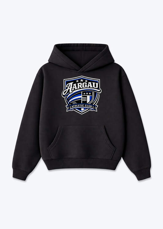 Aargau Wappen Tee - Black Front (Designed)