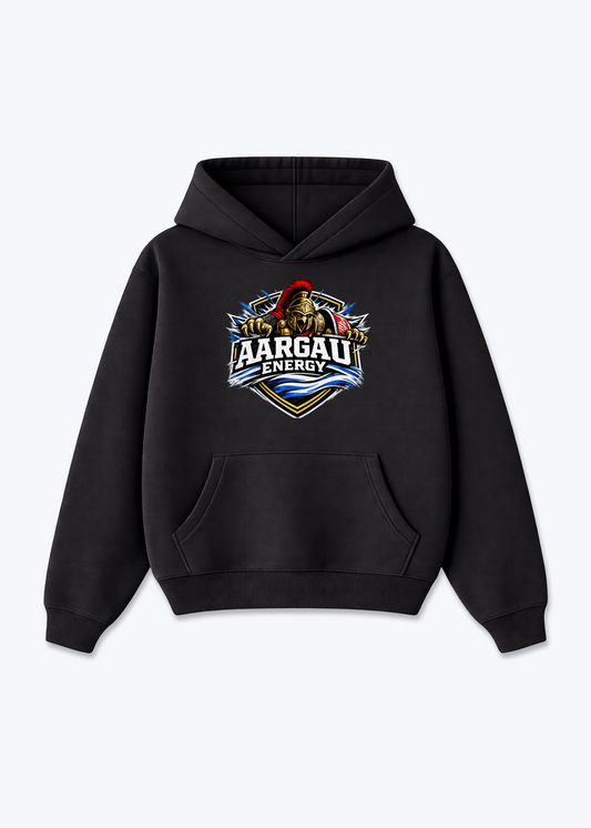 Aargau Energy Tee - Black Front (Designed)