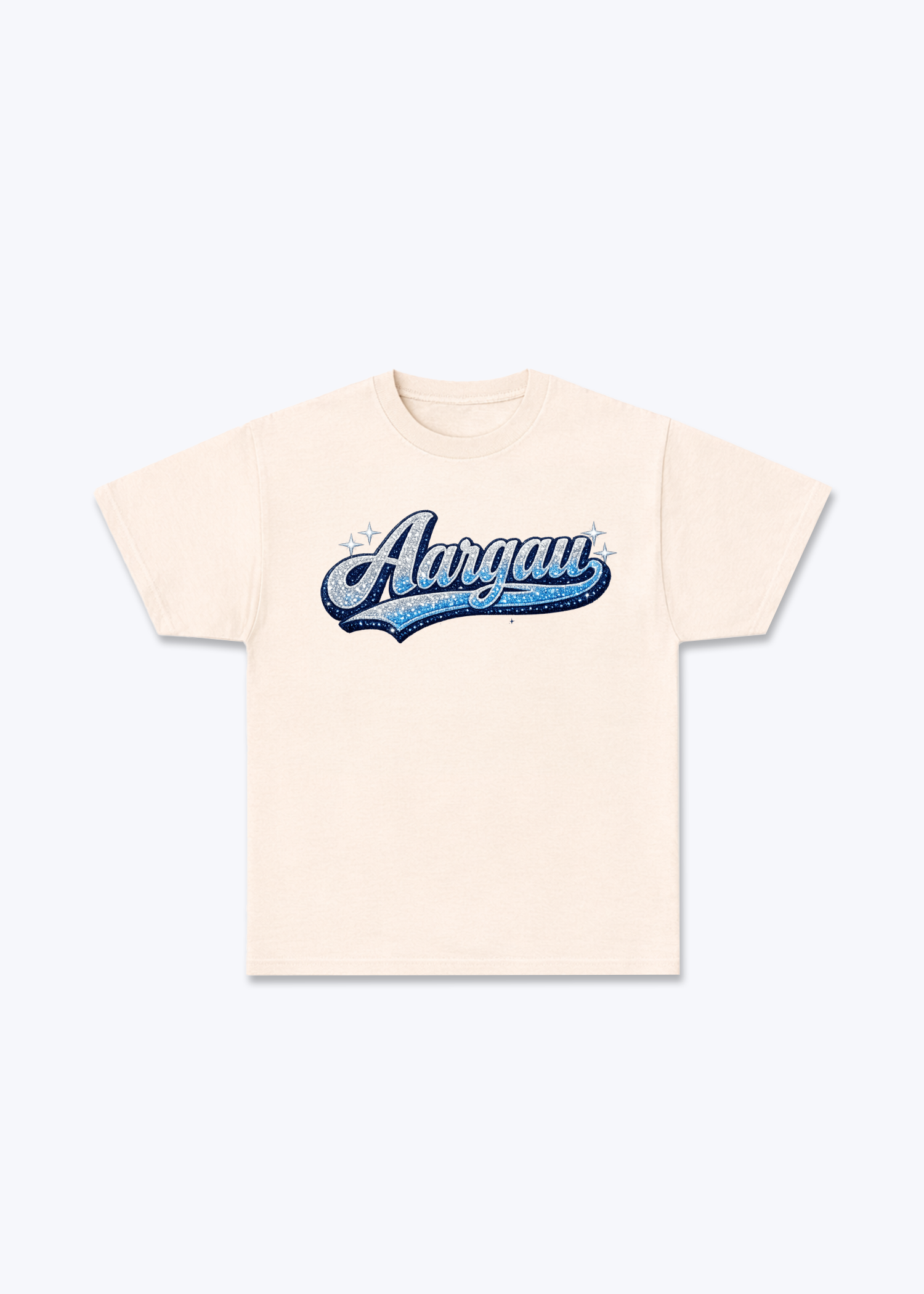 Aargau Collection Tee - Beige Front (Designed)