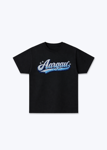 Aargau Collection Tee - Black Front (Designed)