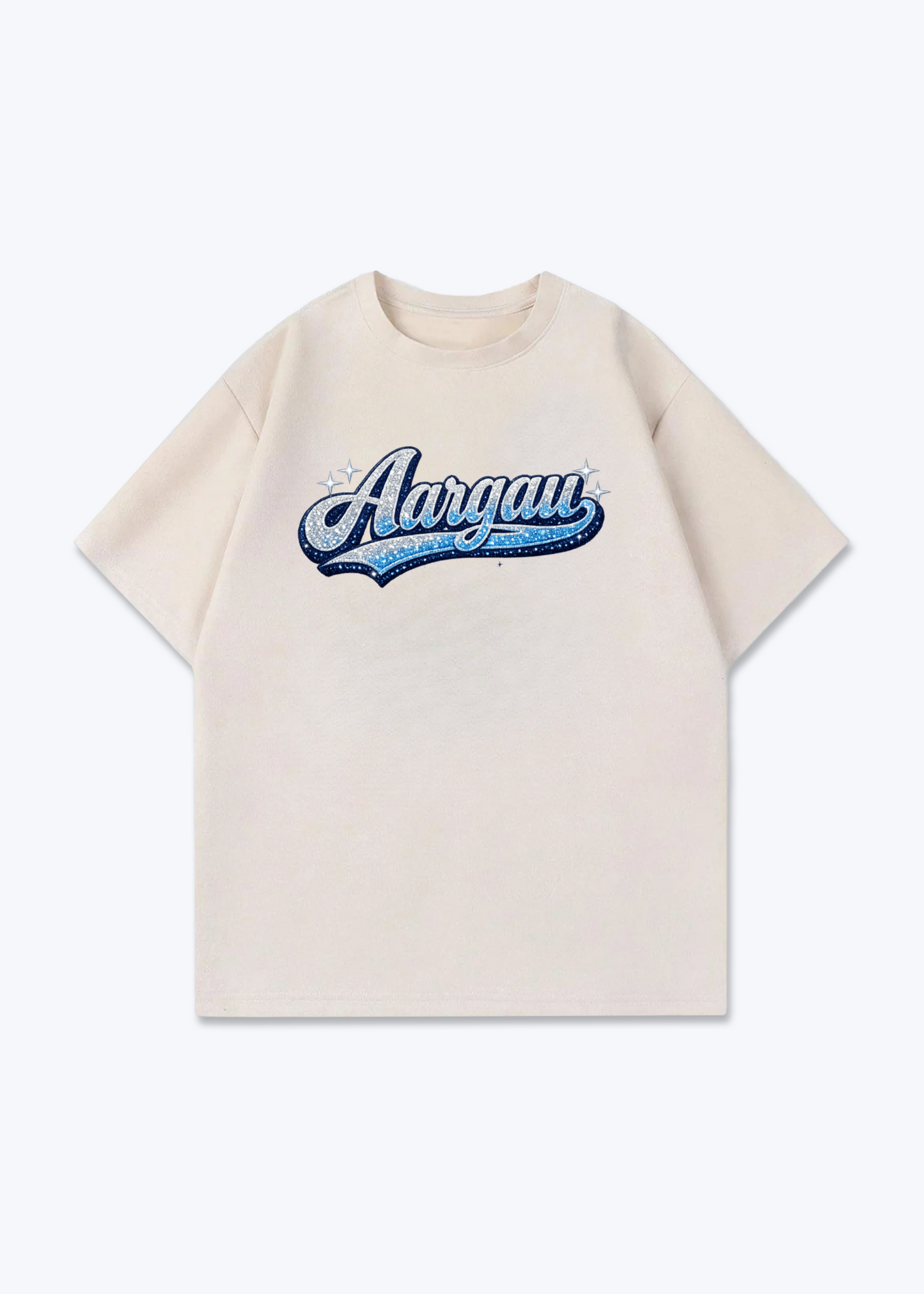 Aargau Collection Tee - Beige Front (Designed)