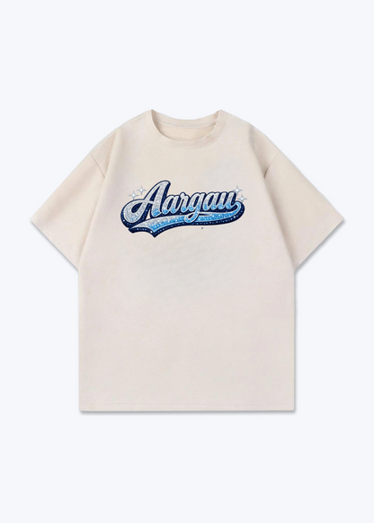 Aargau Collection Tee - Beige Front (Designed)
