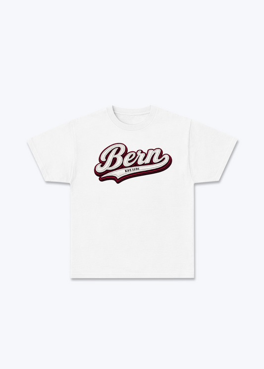 Bern Est. 1191 Tee - White Front (Designed)