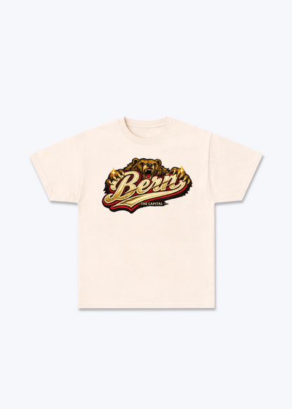 Bern The Capital Tee - Beige Front (Designed)