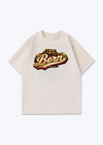 Bern The Capital Tee - Beige Front (Designed)