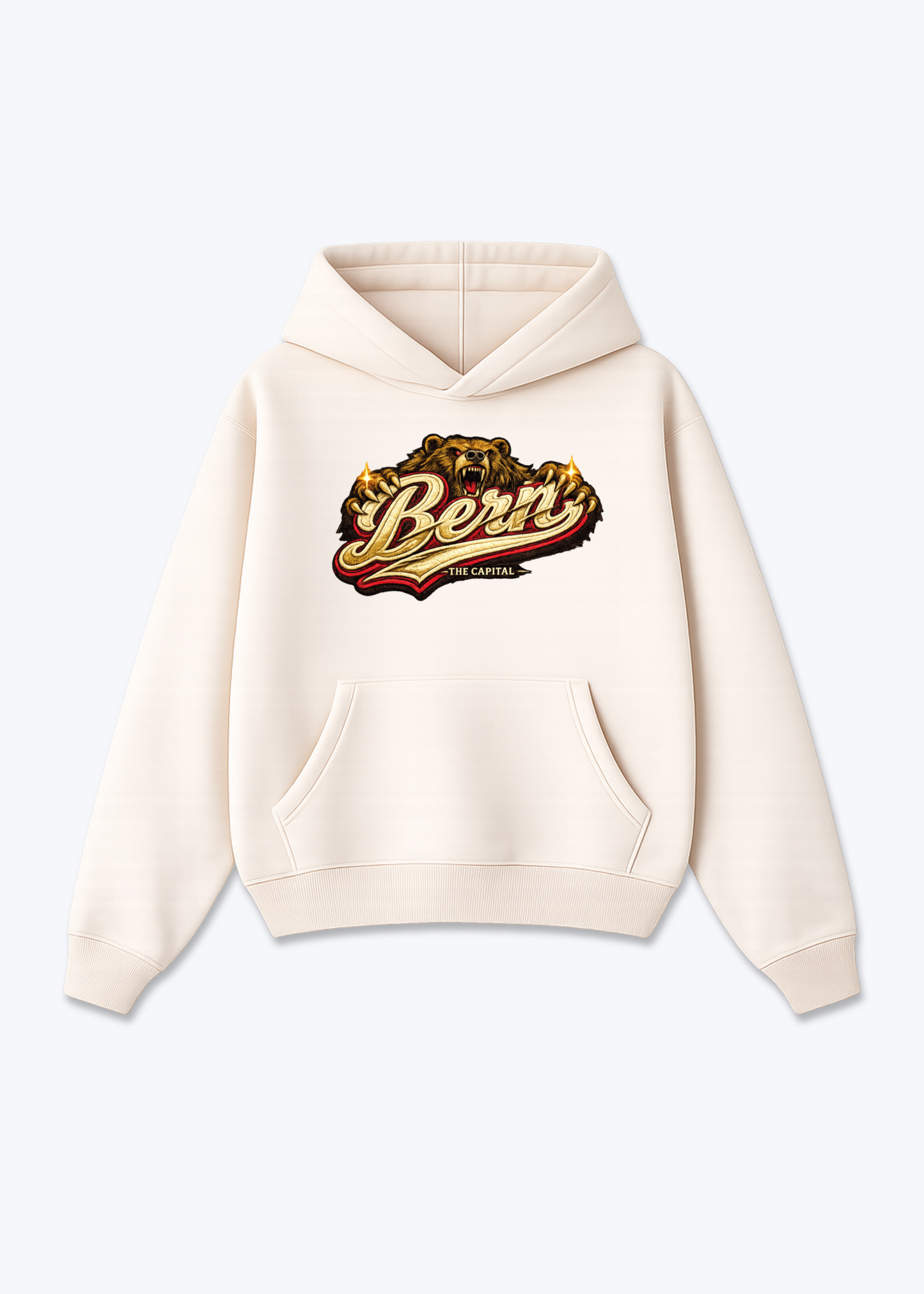  Bern The Capital Tee - Beige Front (Designed)