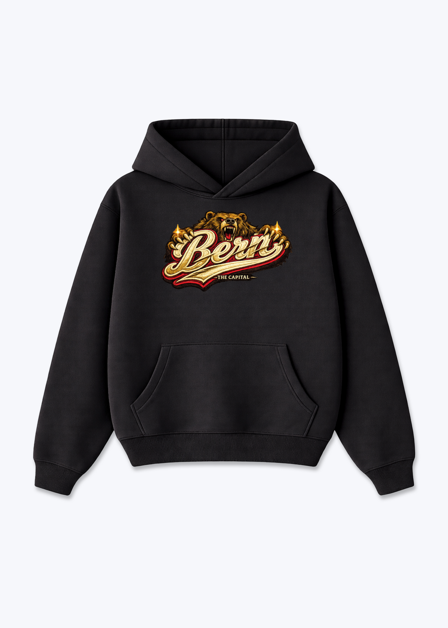  Bern The Capital Tee - Black Front (Designed)