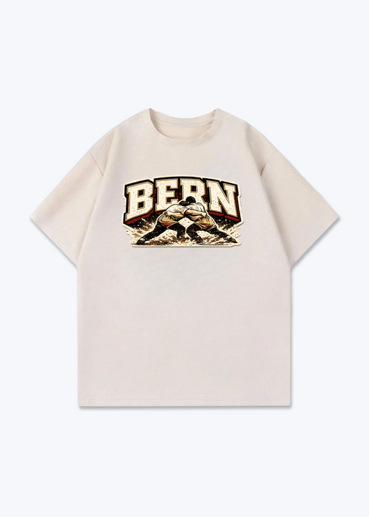 Bern Schwinger Tee - Beige Front (Designed)