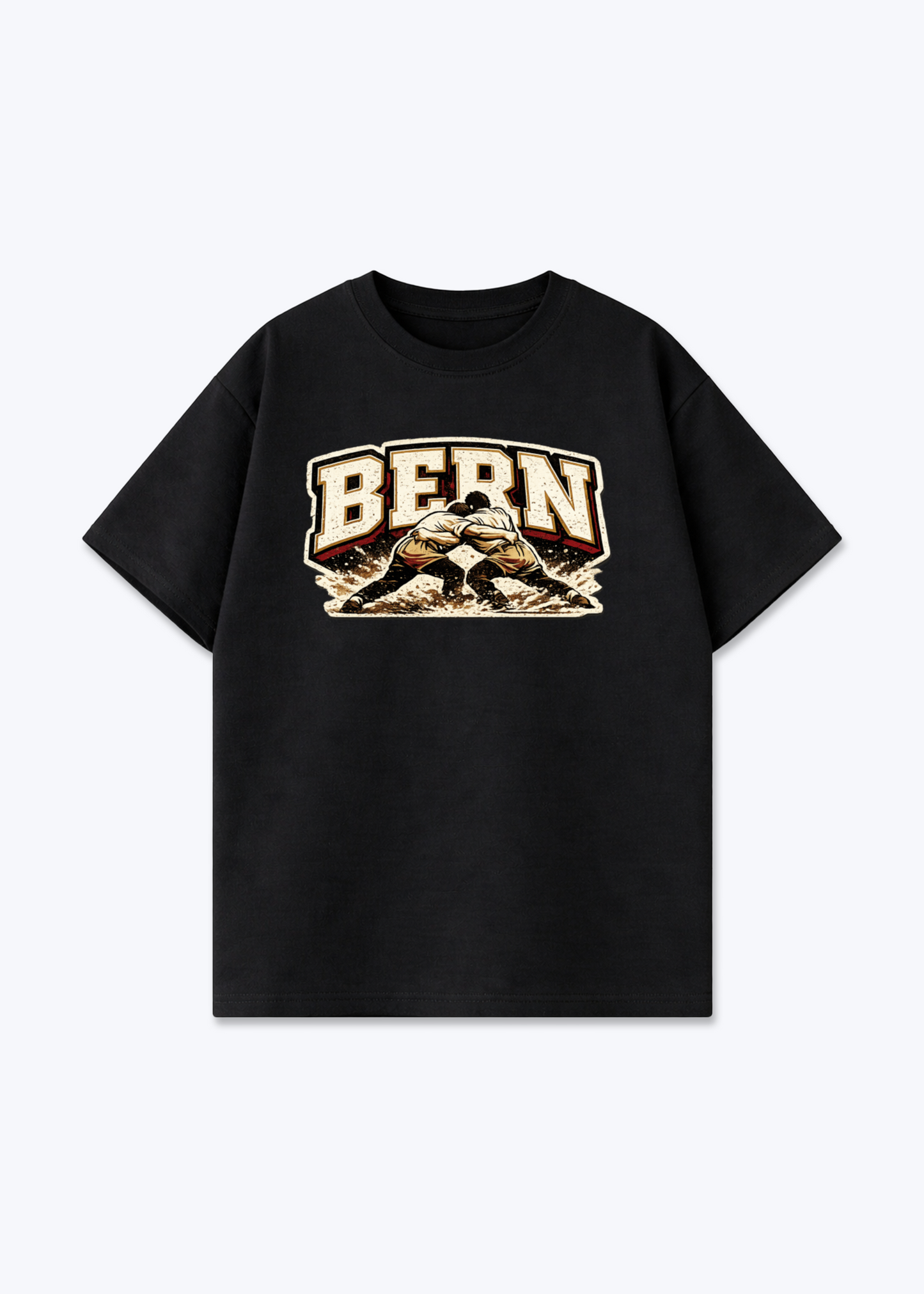 Bern Schwinger Tee - Black Front (Designed)