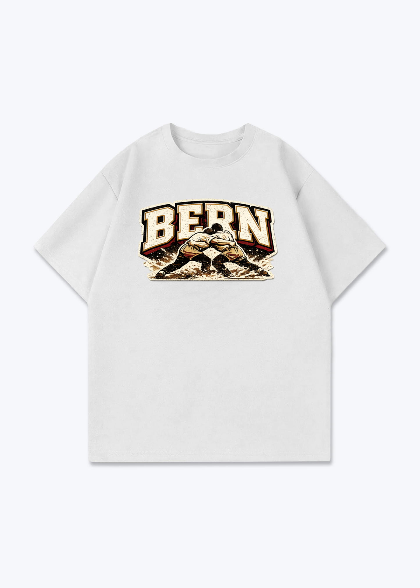 Bern Schwinger Tee - White Front (Designed)