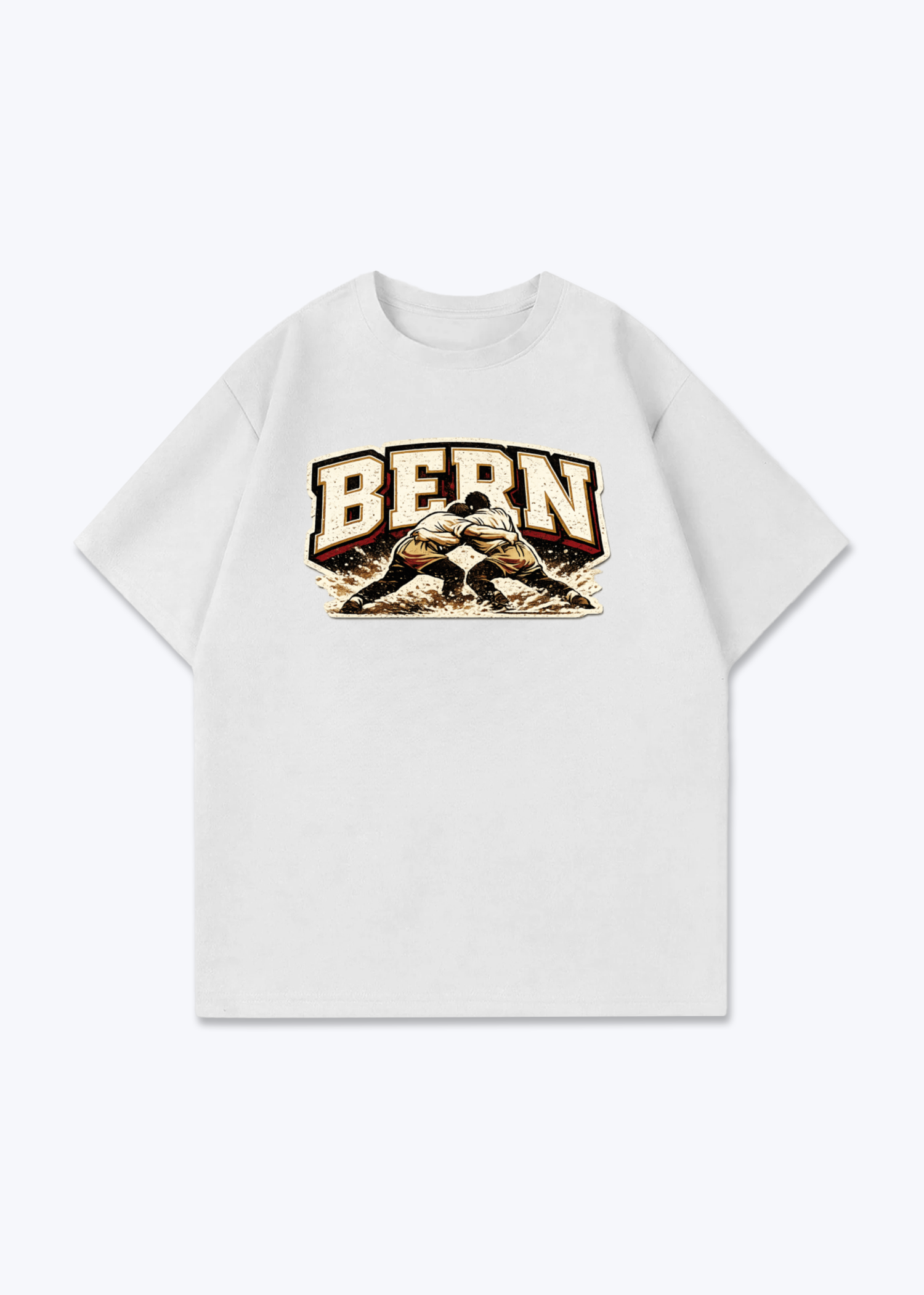 Bern Schwinger Tee - White Front (Designed)