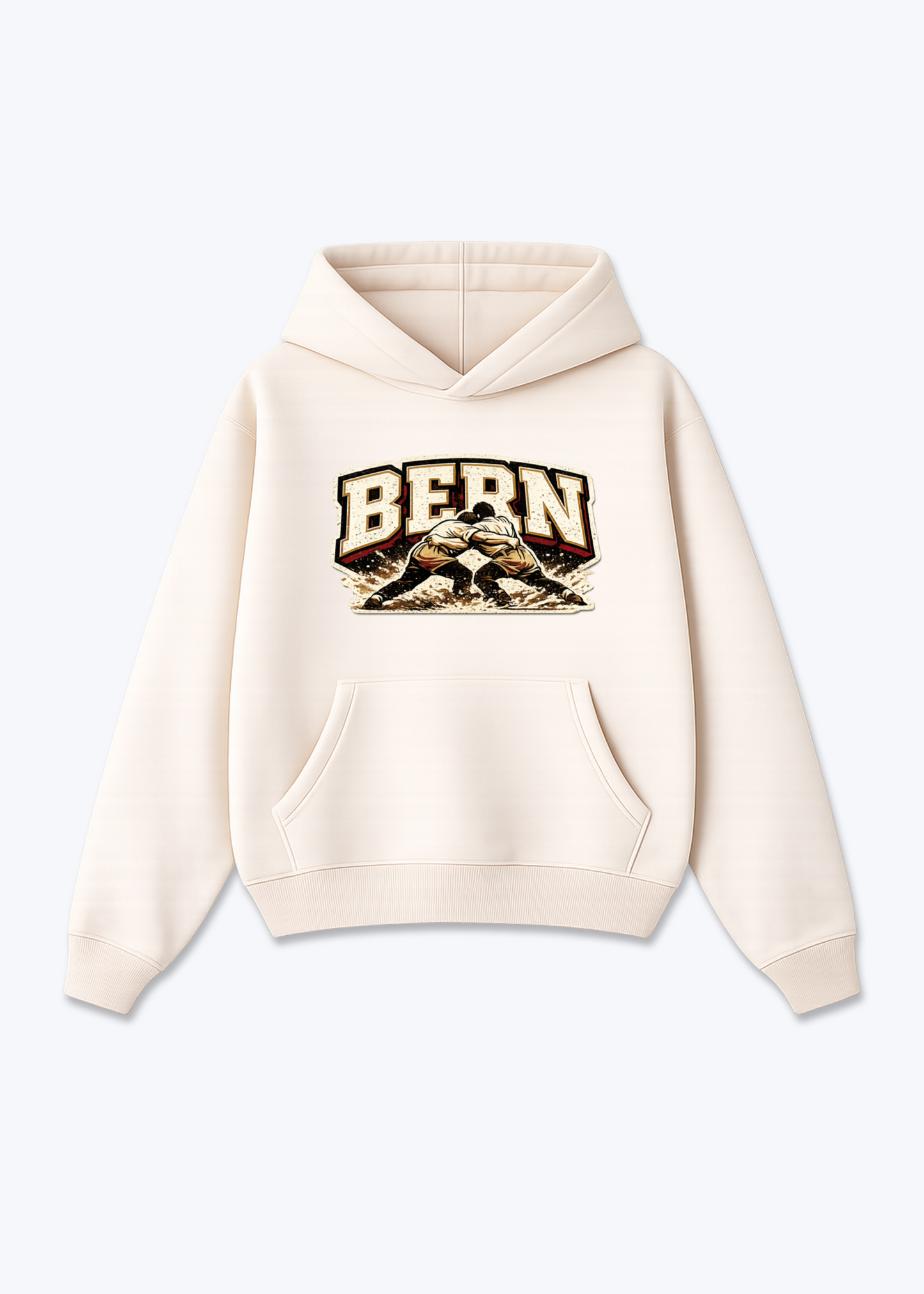 Bern Schwinger Tee - Beige Front (Designed)