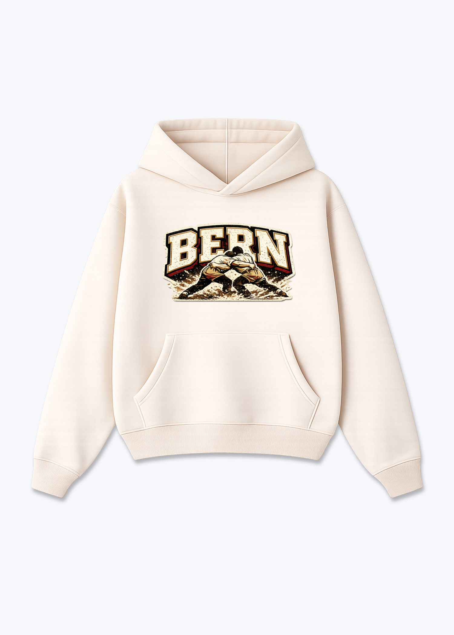 Bern Schwinger Tee - Beige Front (Designed)