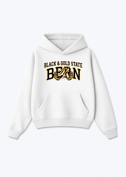 Bern Black & Gold Tee - White Front (Designed)