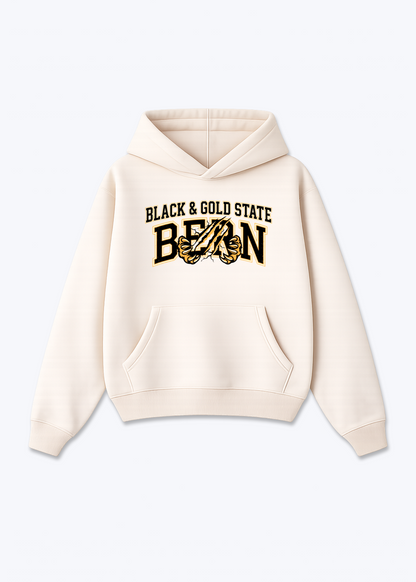 Bern Black & Gold Tee - Beige Front (Designed)