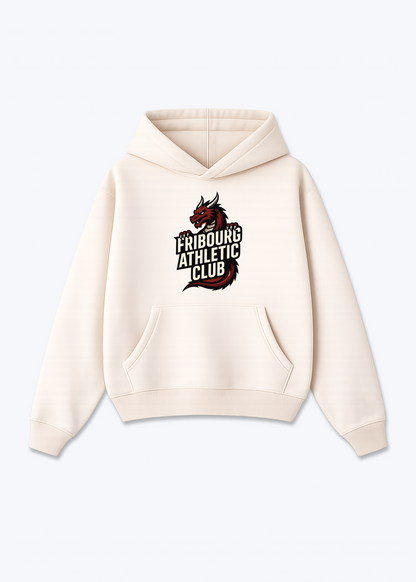 Fribourg Athletic Club Tee - Beige Front (Designed)