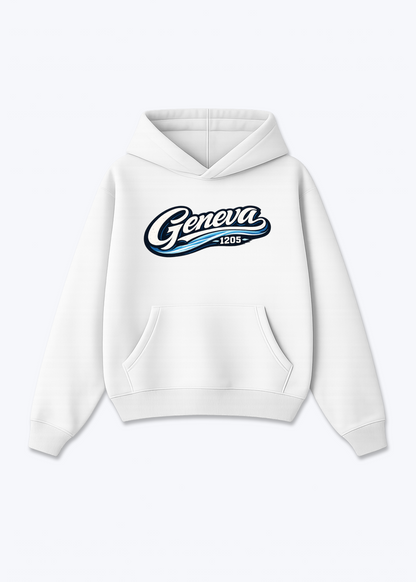 Genève 1205 Tee - White Front (Designed)