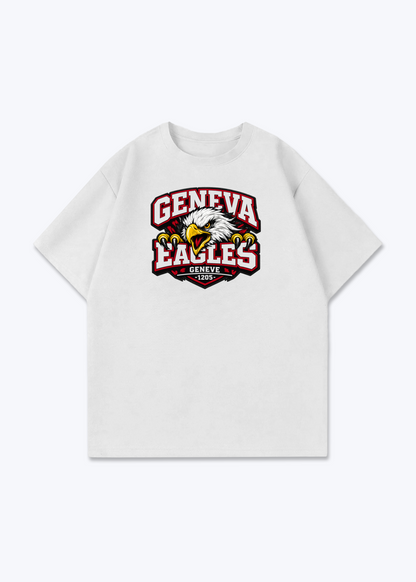 Genève Eagles Tee - White Front (Designed)