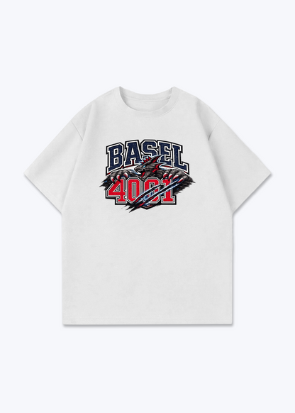 Basel 4001 Basilisk Tee - White Front (Designed)