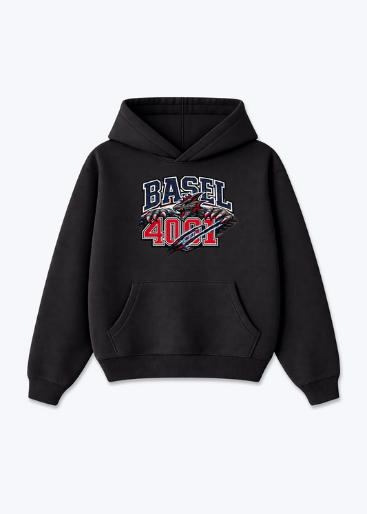 Basel 4001 Basilisk Tee - Black Front (Designed)