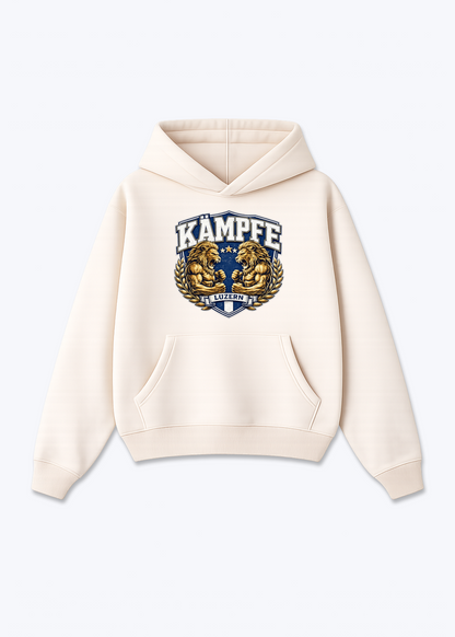 Luzern Kämpfe Lion Tee - Beige Front (Designed)