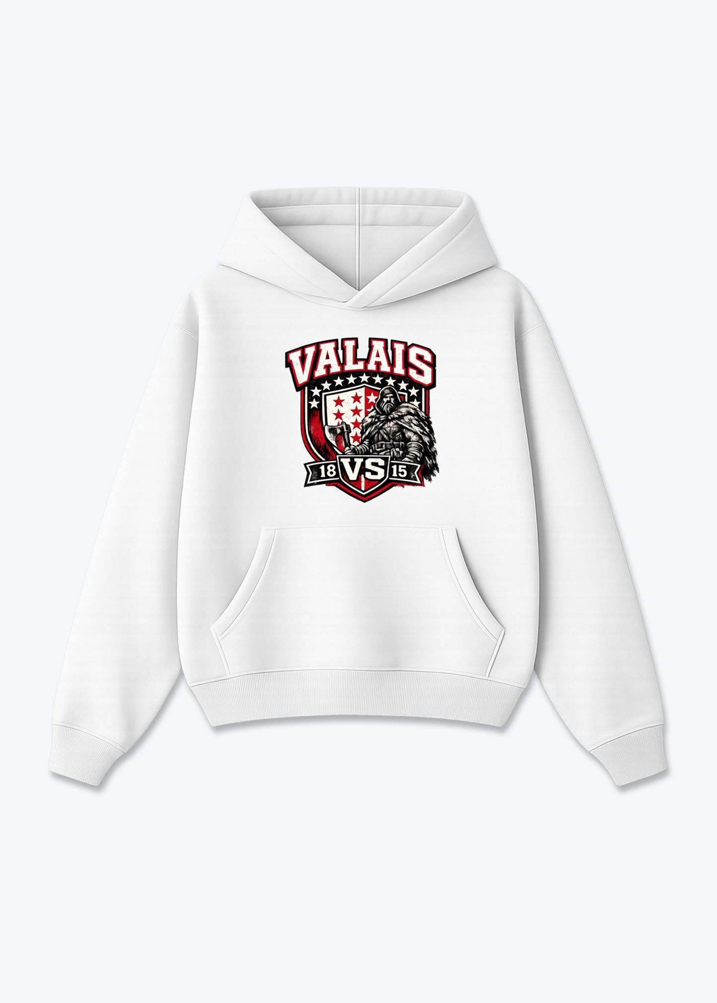 Wallis Alpine Prestige Tee - White Front (Designed)