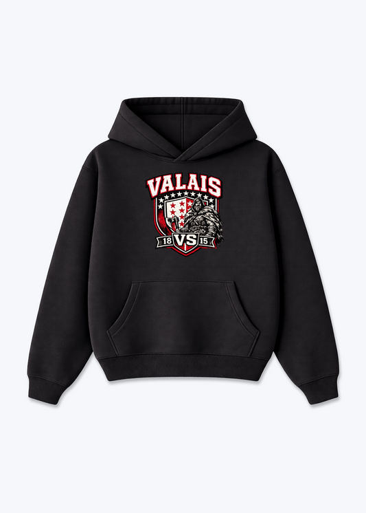 Wallis Alpine Prestige Tee - Black Front (Designed)