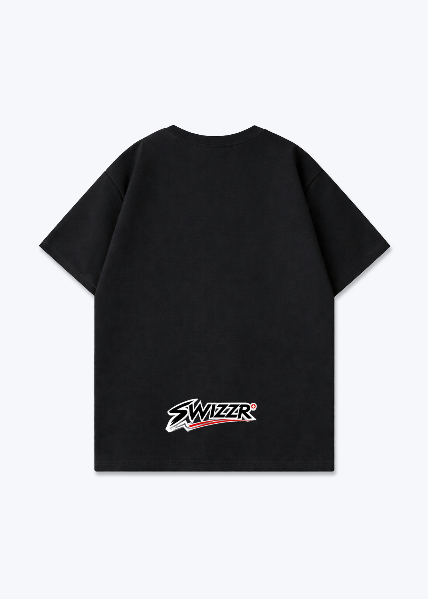 Vaud Riviera Tee - Black Back (Designed)
