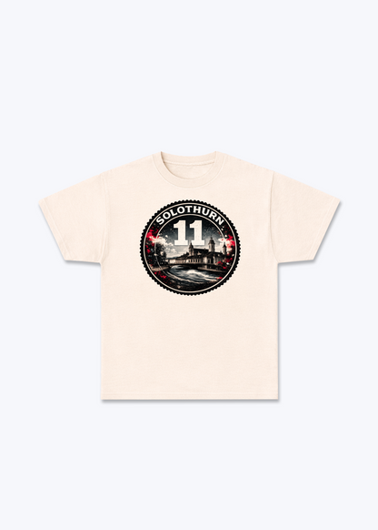 Solothurn Heritage 11 Tee - Beige Front (Designed)