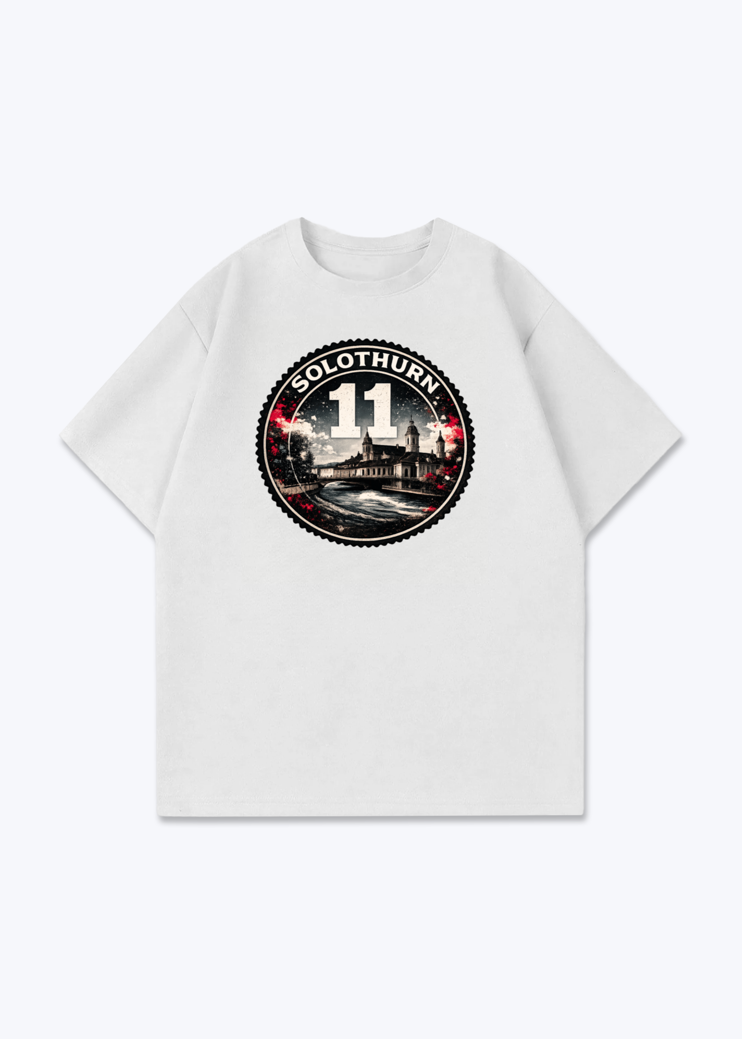 Solothurn Heritage 11 Tee - White Front (Designed)