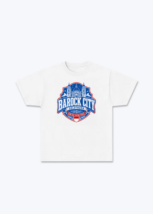 Solothurn Barock City Tee - White Front (Designed)
