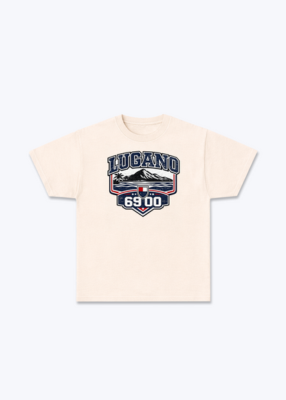 Tessin Lugano 6900 Tee - Beige Front (Designed)