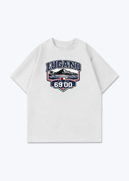 Tessin Lugano 6900 Tee - White Front (Designed)