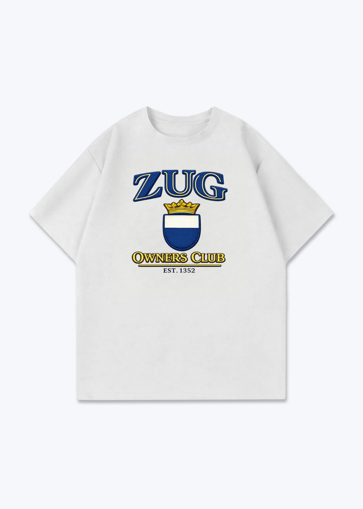 Zug Owners Club Tee - White Front (Designed)