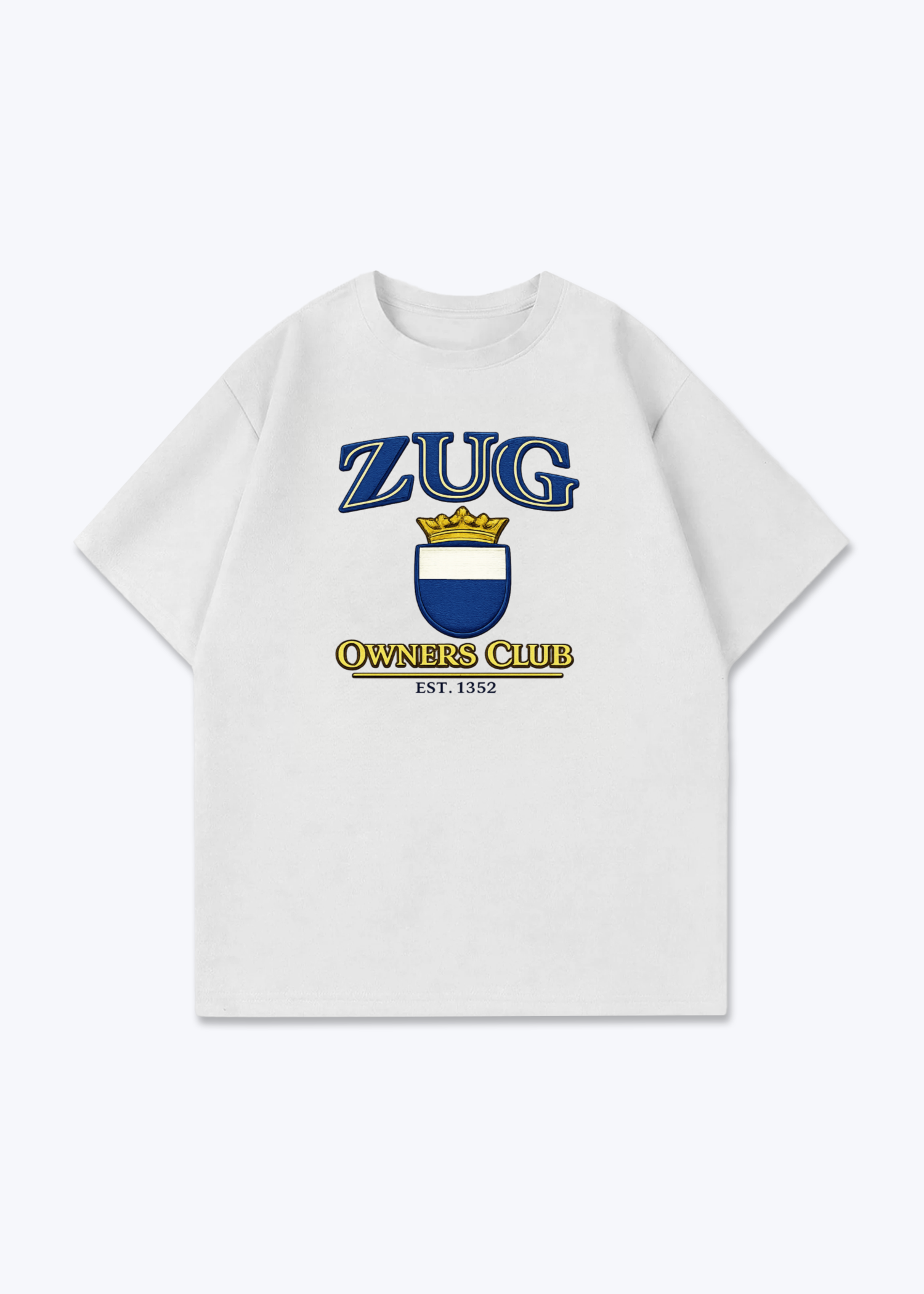 Zug Owners Club Tee - White Front (Designed)