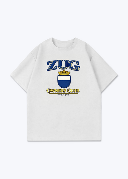 Zug Owners Club Tee - White Front (Designed)