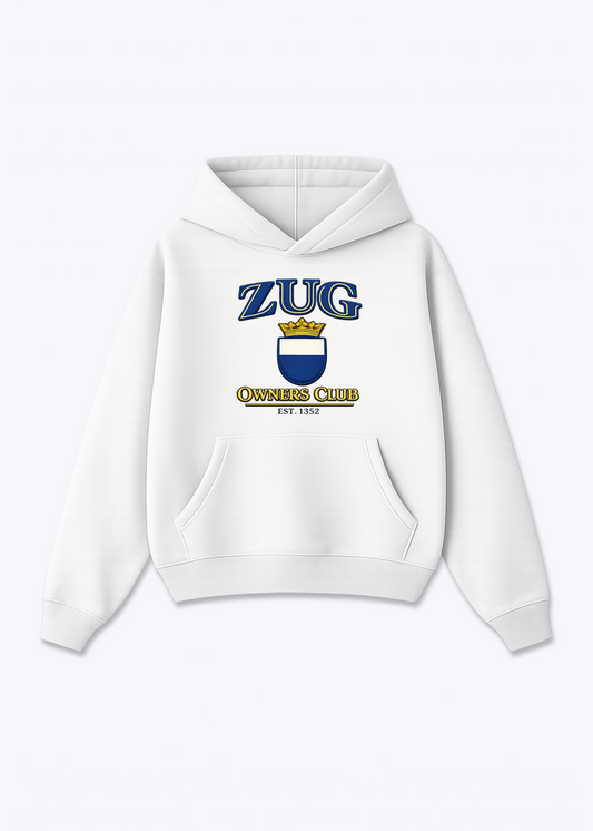 Zug Owners Club Tee - White Front (Designed)