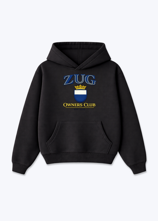Zug Owners Club Tee - Black Front (Designed)