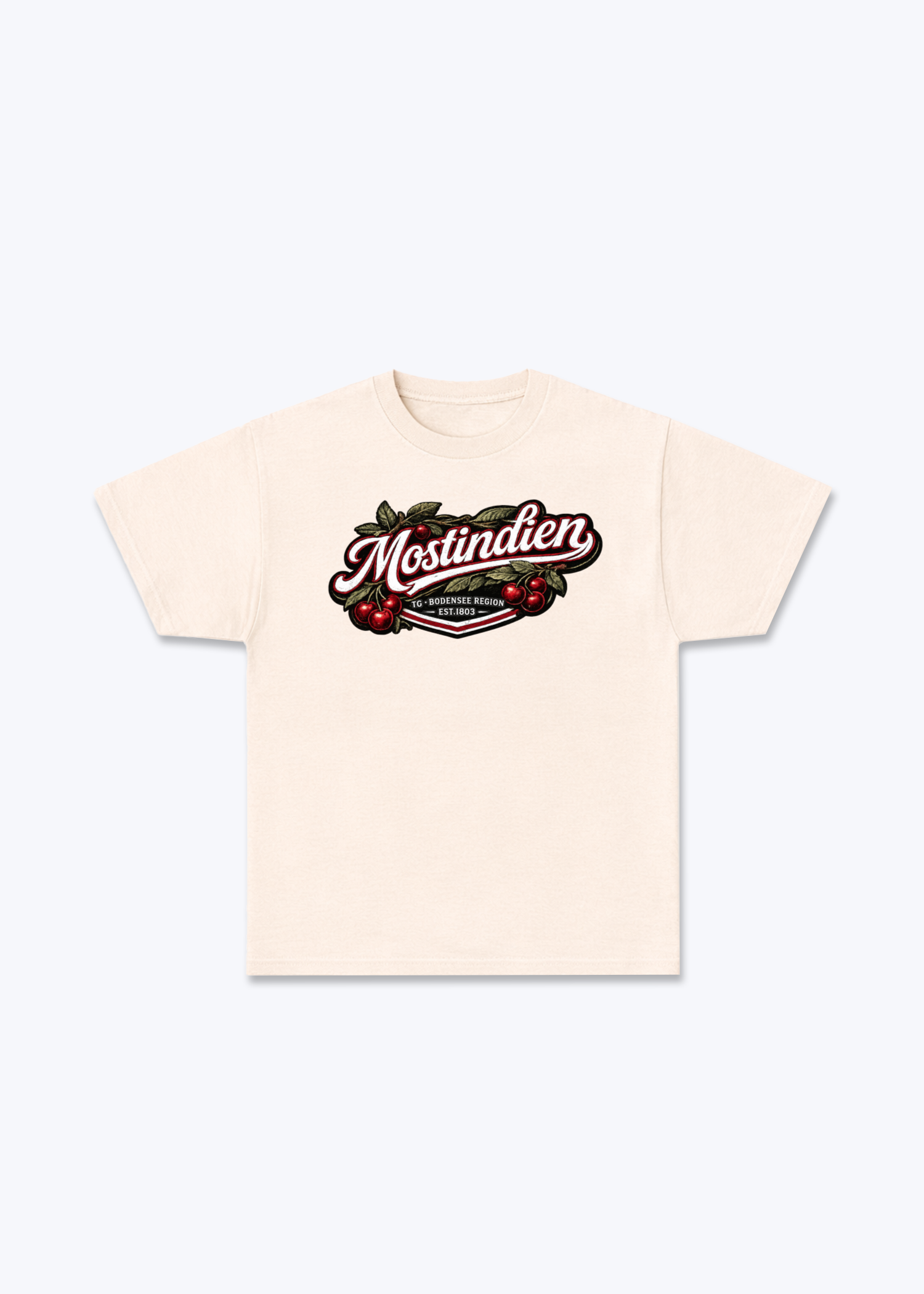 Thurgau Mostindien Tee - Beige Front (Designed)