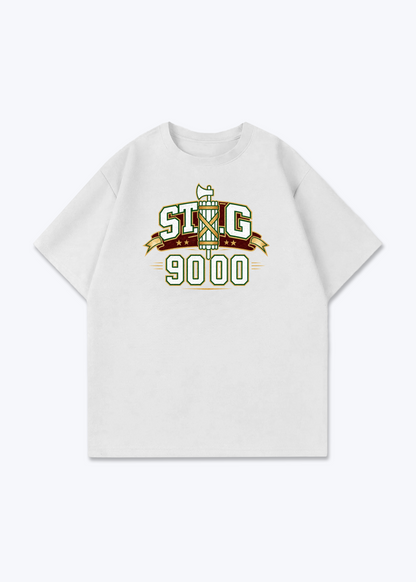St.Gallen 9000 Tee - White Front (Designed)