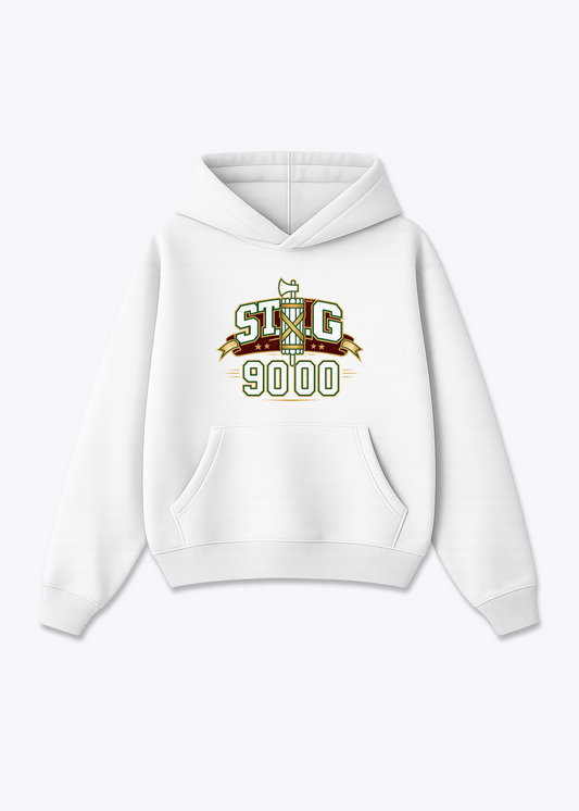St.Gallen 9000 Tee - White Front (Designed)