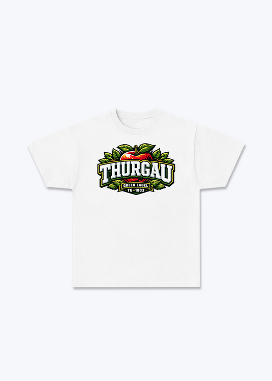 Thurgau Green Label Tee - White Front (Designed)