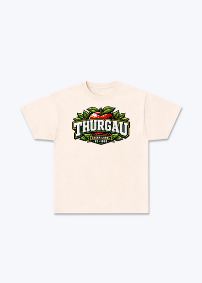 Thurgau Green Label Tee - Beige Front (Designed)