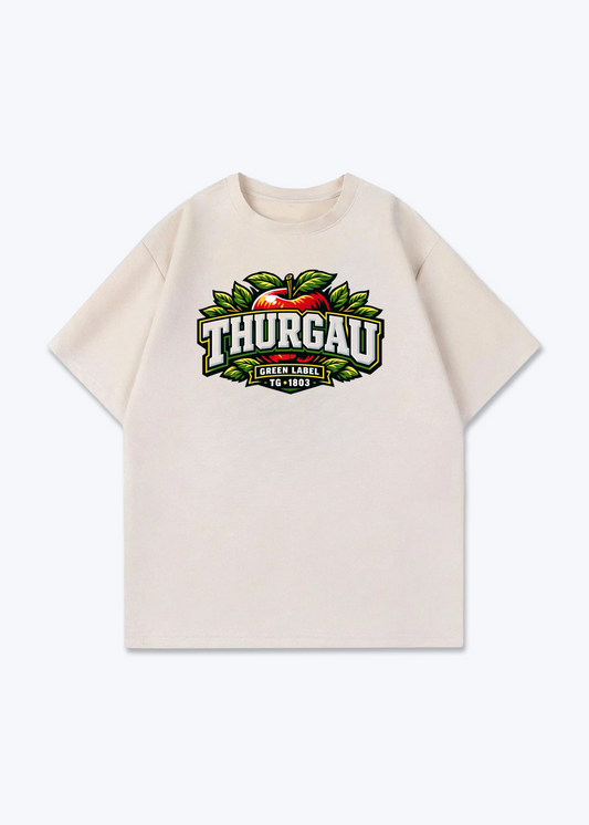 Thurgau Green Label Tee - Beige Front (Designed)