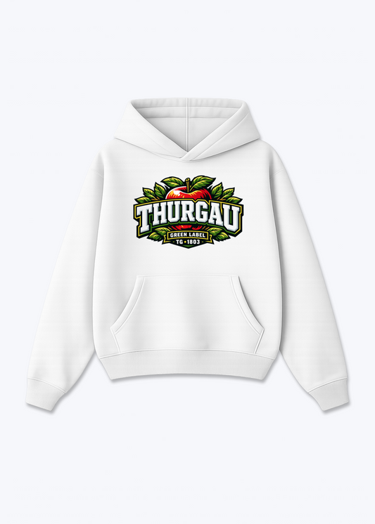 Thurgau Green Label Tee - White Front (Designed)